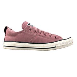 Converse Women's Size 7.5** Chuck Taylor All Star Madison Dark Pink Suede Shoes